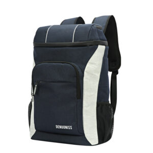 Sac à dos isotherme adulte en nylon, avec poche gourde