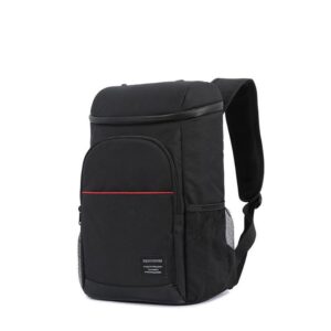 Sac à dos isotherme homme léger en tissu Oxford, gris ou noir