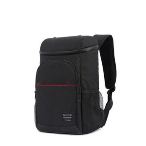 Sac à dos isotherme homme léger en tissu Oxford, gris ou noir