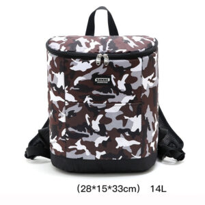 Sac à dos isotherme style militaire 14 L, 28 × 15 × 33 cm
