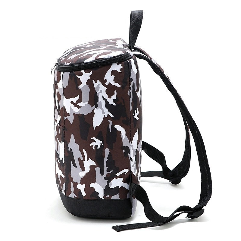 Sac à dos isotherme style militaire 14 L, 28 × 15 × 33 cm