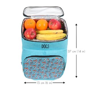 Sac à dos isotherme ado en nylon avec poche frontale