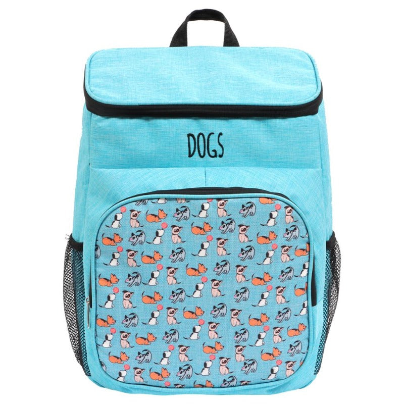 Sac à dos isotherme ado en nylon avec poche frontale