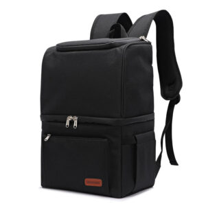 Sac à dos isotherme homme 28 × 20 × 40 cm, noir, gris, camouflage