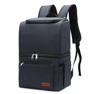 Sac à dos isotherme homme 28 × 20 × 40 cm, noir, gris, camouflage