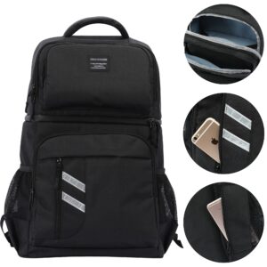 Sac à dos isotherme randonnée en nylon, double compartiment