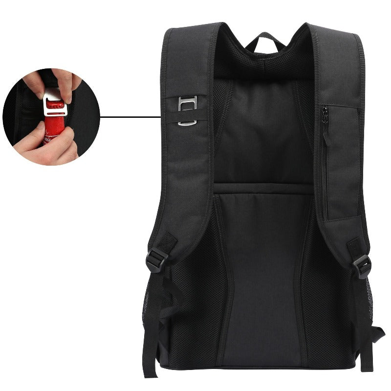 Sac à dos isotherme randonnée en nylon, double compartiment