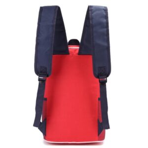 Sac à dos isotherme rouge, poche zippée et bretelles rembourrées