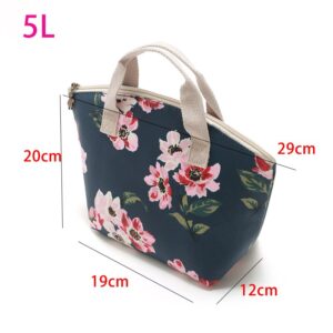 Sac à lunch isotherme 5 L en neuf styles, motifs animaux