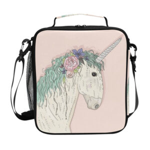 Sac à lunch pour bento licorne en nylon, neuf modèles