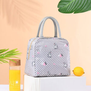 Sac à lunch chic résistant aux intempéries, bandoulière amovible