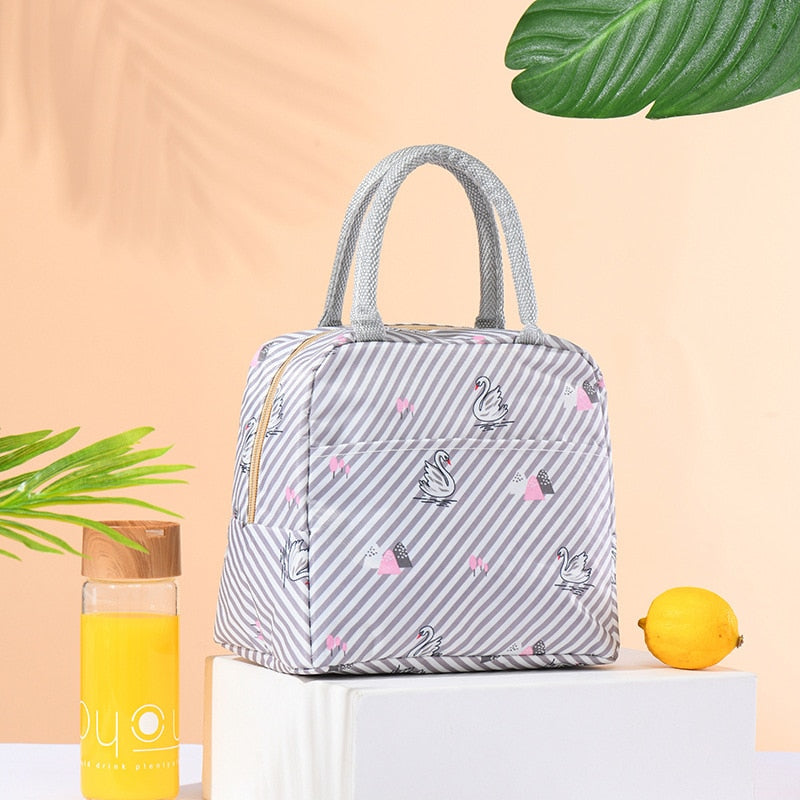 Sac à lunch chic résistant aux intempéries, bandoulière amovible