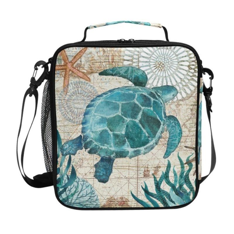 Sac à lunch enfant Petite Tortue en nylon anti-déchirure