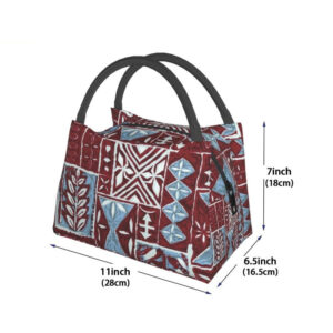 Sac à lunch Hawaii en polyester avec doublure PVC étanche