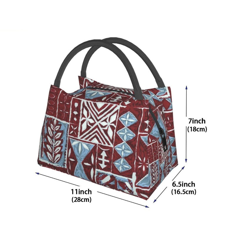 Sac à lunch Hawaii en polyester avec doublure PVC étanche