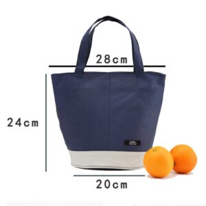 Sac à déjeuner isotherme fourre-tout en nylon imperméable