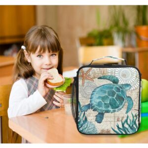 Sac à lunch enfant Petite Tortue en nylon anti-déchirure