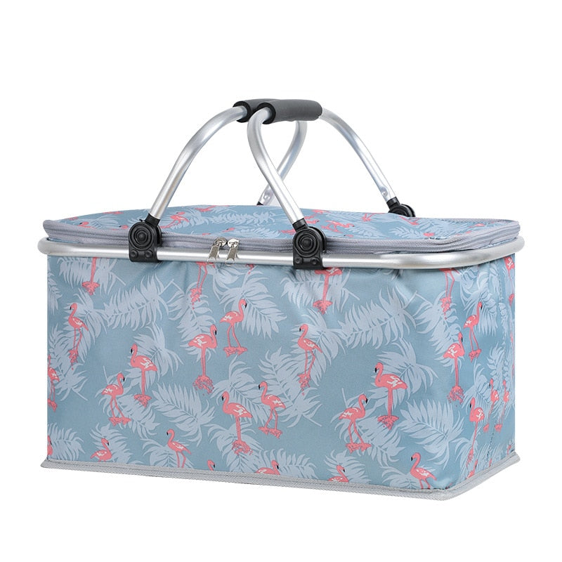 Panier pique-nique isotherme en polyester, 2 tailles