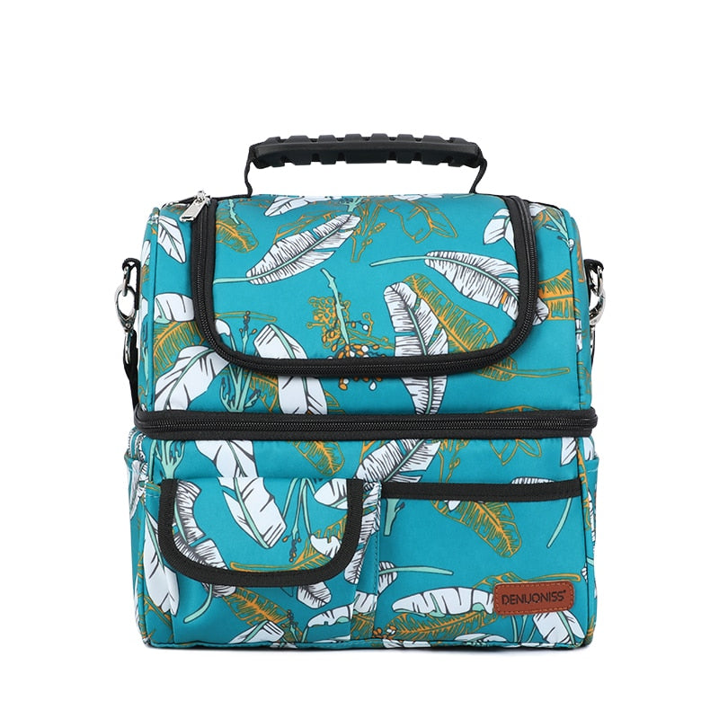 Sac isotherme repas pour lunch box en polyester, quatre coloris