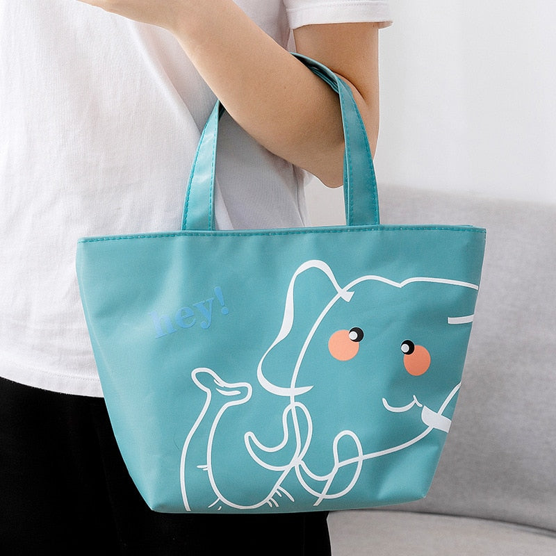 Sac à main isotherme Chic en nylon, quatre coloris