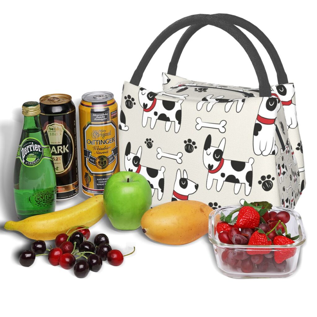 Sac à repas isotherme Terrier en nylon 600D, léger et compact