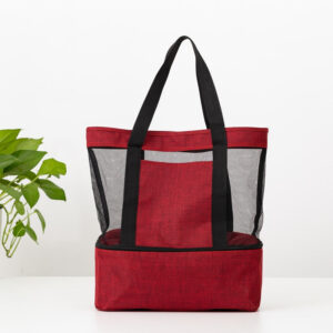 Sac fourre-tout isotherme chic pour les courses, trois coloris