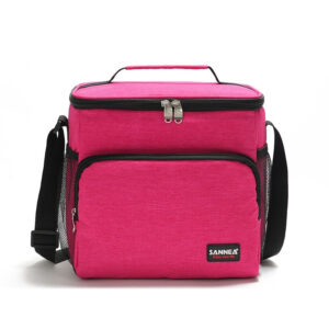 Sac isotherme lunch 12 L en Oxford avec poche extérieure