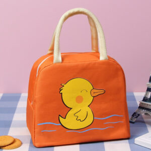 Sac repas isotherme enfant Petits Animaux, six modèles, poche avant