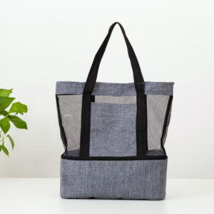 Sac fourre-tout isotherme chic pour les courses, trois coloris