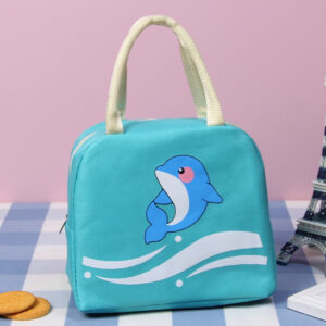 Sac repas isotherme enfant Petits Animaux, six modèles, poche avant