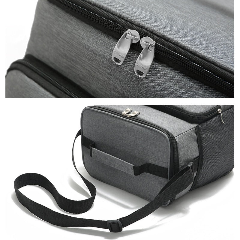 Sac isotherme lunch 12 L en Oxford avec poche extérieure