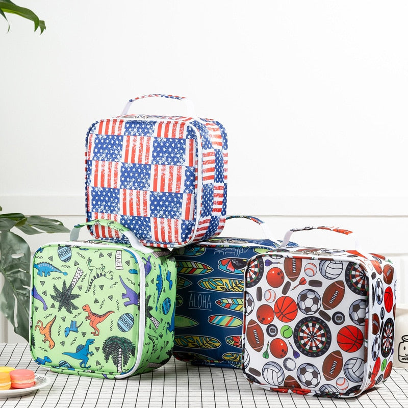 Sac isotherme pour lunch box enfant, pliable, neuf styles
