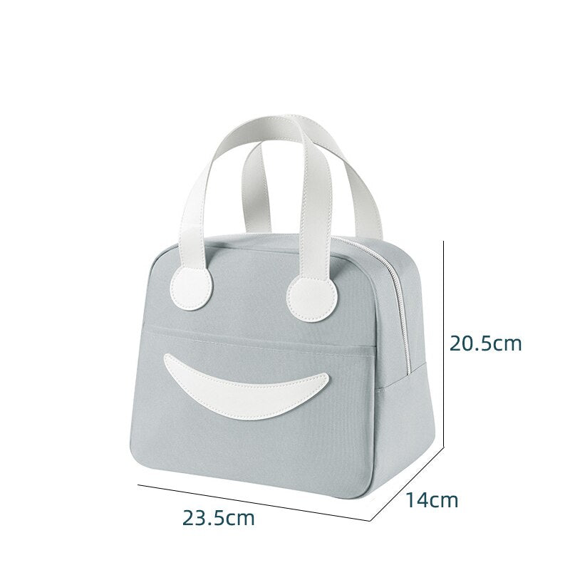 Sac à lunch pour pique-nique, deux tailles, cinq coloris