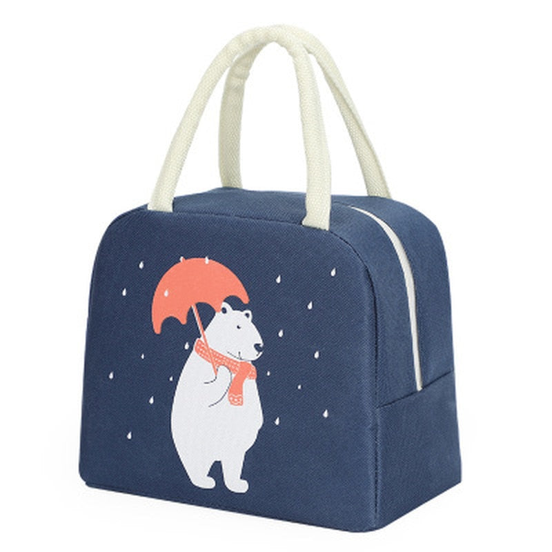 Sac à lunch Petit Ours à double paroi isolée, pour enfant