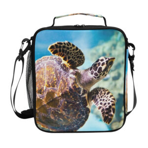 Sac à lunch enfant Petite Tortue en nylon anti-déchirure