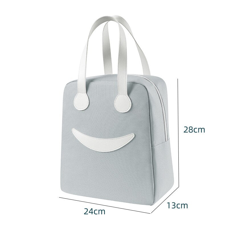 Sac à lunch pour pique-nique, deux tailles, cinq coloris