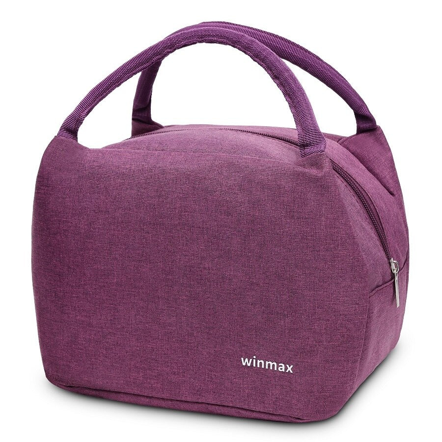 Sac à lunch isotherme pour femme, nylon et bandoulière réglable