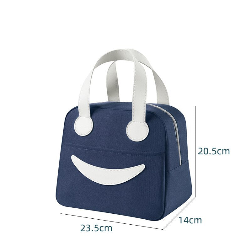 Sac à lunch pour pique-nique, deux tailles, cinq coloris