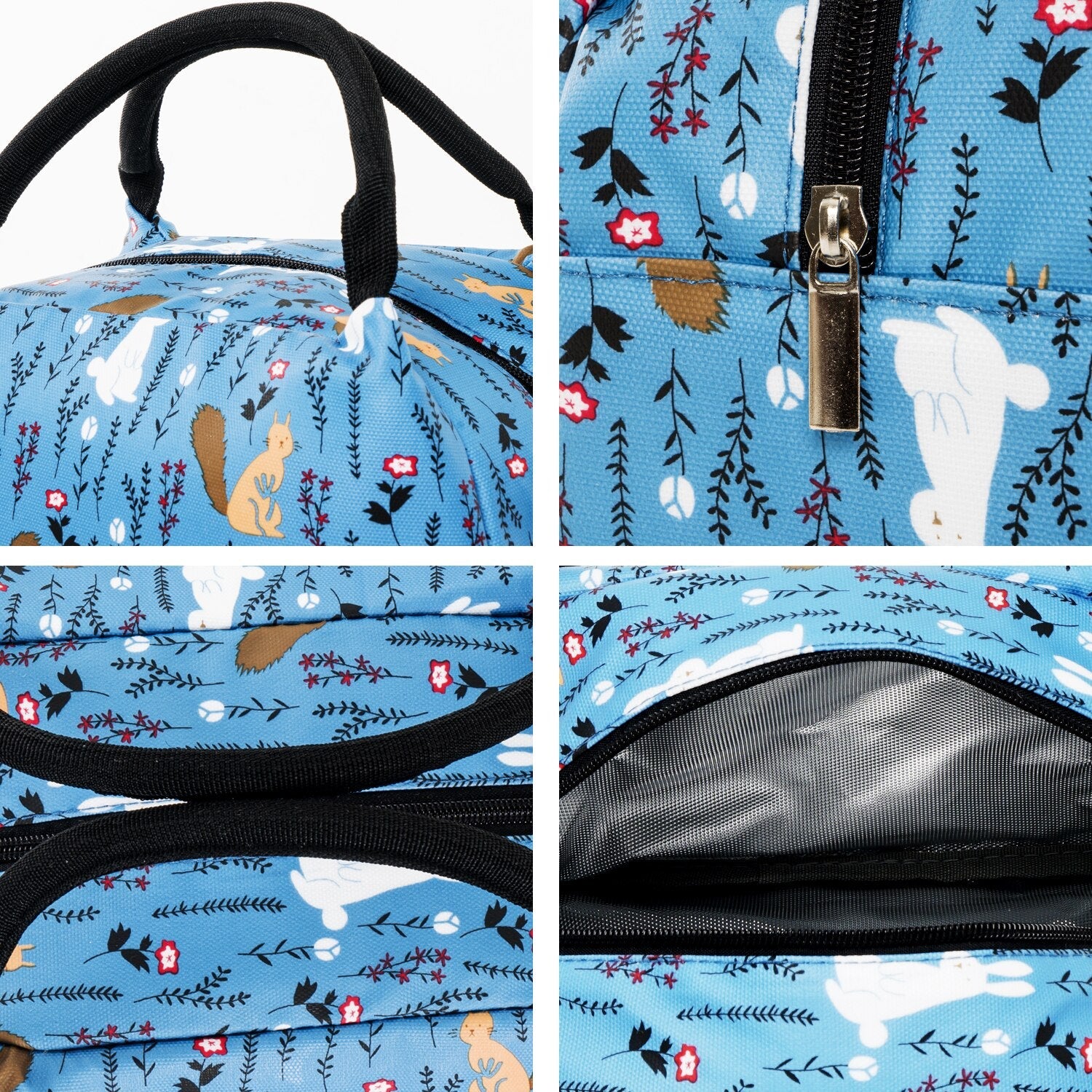 Sac repas isotherme Lapin en polyester, intérieur aluminium