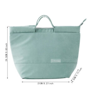 Sac isotherme repas Original en velours, quatre coloris