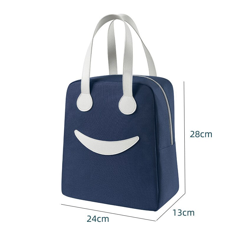 Sac à lunch pour pique-nique, deux tailles, cinq coloris