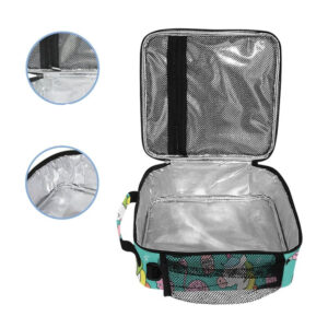 Sac repas isotherme Licorne en polyester Oxford, six coloris