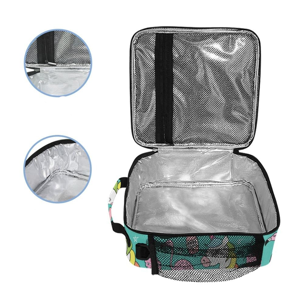 Sac repas isotherme Licorne en polyester Oxford, six coloris