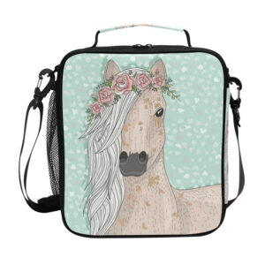 Sac à lunch pour bento licorne en nylon, neuf modèles