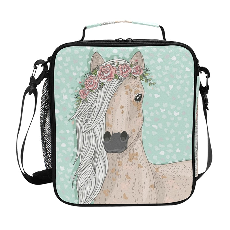 Sac à lunch pour bento licorne en nylon, neuf modèles