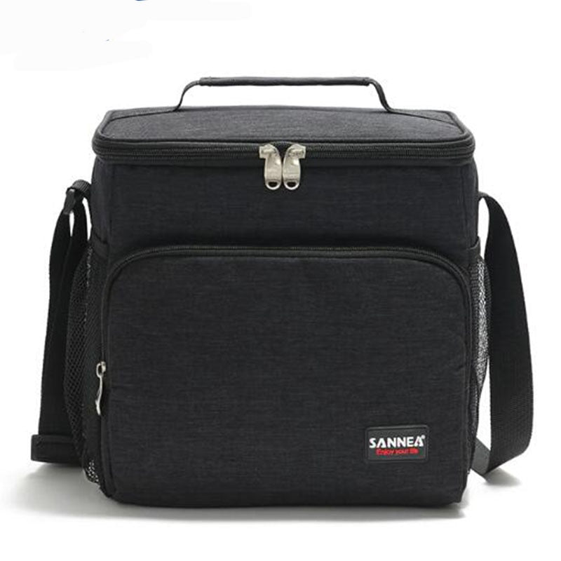 Sac isotherme lunch 12 L en Oxford avec poche extérieure