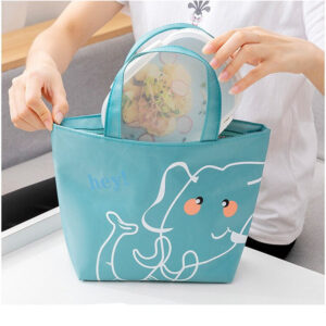 Sac à main isotherme Chic en nylon, quatre coloris