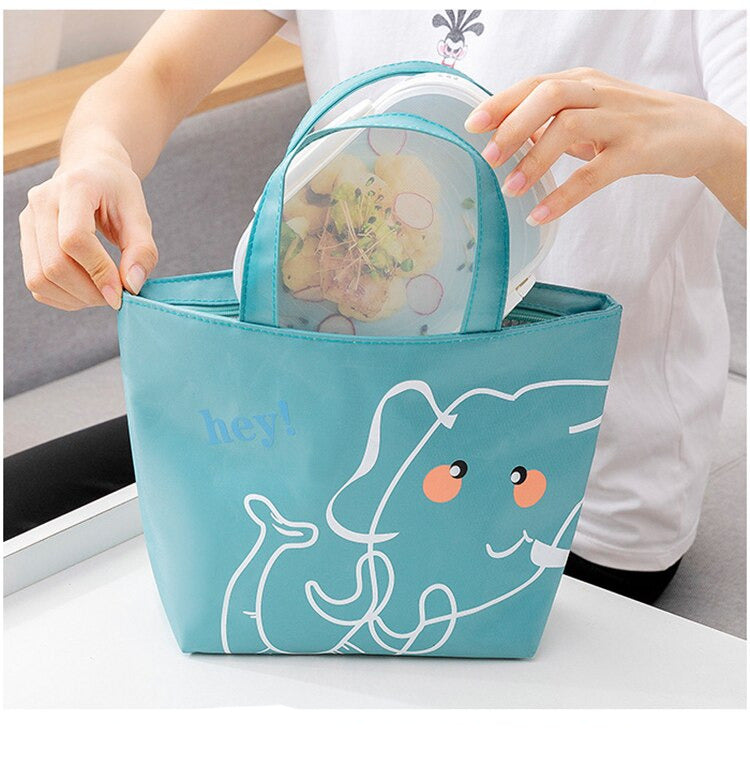 Sac à main isotherme Chic en nylon, quatre coloris