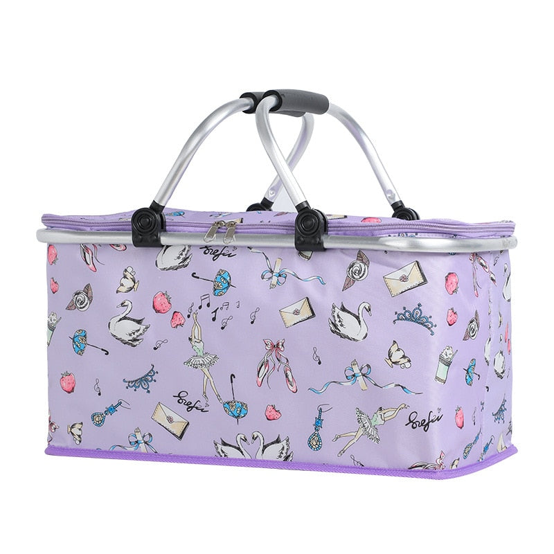 Panier pique-nique isotherme en polyester, 2 tailles