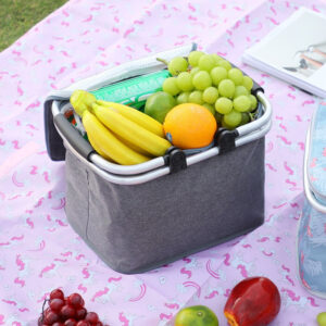 Panier pique-nique isotherme en polyester, 2 tailles